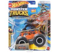 Hot Wheels 2023 Monster Trucks Board to Be Wild, Connect and Crash Car incluido escala 1:64 fundido a presión