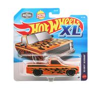 Hot Wheels 2026 XL 83 Chevrolet Silverado Llamas Naranjas