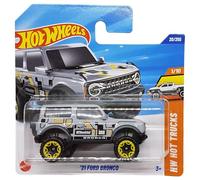 Hot Wheels - ´21 Ford Bronco - HW Hot Trucks 1/10 - HYW73 - Short Card - BFGoodrich - Mattel 2025-1:64