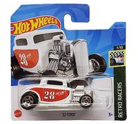 Hot Wheels - ´32 Ford - Retro Racers 7/10 - HKH04 - Short Card - SoCal - Blanco - Mattel 2023
