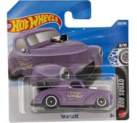 Hot Wheels - '41 Willys - Rod Quad 6/10 - Short Card - JJK01 - Lila - Mattel 2026 (152/250) - EL Segundo Scorcher - 1:64