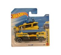 Hot Wheels - 5 alarmas - HW Heavyweights 1/5 - JJK99 - Short Card - Amarillo - Mattel 2026 (32/250) - Camión de bomberos - 1:64 - Modelo Fantasía