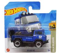 Hot Wheels - ´57 Jeep FC - Baja Blazers 6/10 - HKG72 - Short Card - Azul oscuro metálico - Mattel 2023-1:64