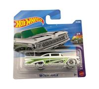 Hot Wheels - '59 Chevy Impala - Layin' Low 2/5 - Short Card - Blanco - JJK81 - Mattel 2026 (44/250) - Licencia Lowrider Custom Chevrolet - 1:64