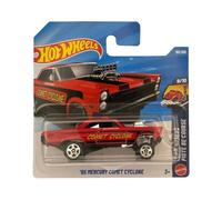 Hot Wheels - '65 Mercury Comet Cyclone - Drag Racers 9/10 - JJK06 - Short Card - Rojo - Mattel 2026 (191/250) - Racing Look - 1:64 - Modelo de licencia