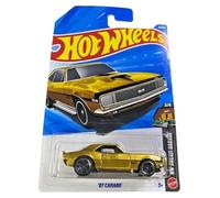 Hot Wheels '67 Camaro [Gold] Dream Garage 3/5, 56/250, vehículo de juguete fundido a escala 1:64