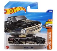 Hot Wheels - ´67 Chevy C10 - HW Hot Trucks 2/10 - HYX51 - Short Card - Pickup - Negro - Mattel 2025-1:64