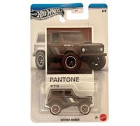 Hot Wheels - '67 Ford Bronco - JKY65 - Silver Series 6/6 - Pantone 175 - Premium Card - Marrón - Vehículo todoterreno - Modelo de licencia - Mattel 2026-1:64 - Pantone Color Edition