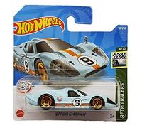 Hot Wheels - ´67 Ford GT40 Mk. IV - Retro Racers 4/10 - HCT72 - Short Card - Gulf - Ryu's Rides - Mattel 2022