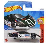 Hot Wheels - ´67 Ford GT40 Mk.IV - Then and Now 5/10 - HTC69 - Short Card - Sportwagen - Mattel 2024 - 1:64