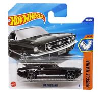 Hot Wheels - ´67 Mustang - Muscle Mania 3/10 - JBB13 - Short Card - Negro - Mattel 2025-1:64