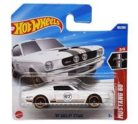Hot Wheels - ´67 Shelby GT500 - Mustang 60th 3/5 - HYY93 - Short Card - Blanco - Mattel 2025-1:64