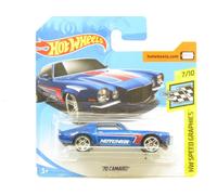 Hot Wheels 70 Camaro Hw Velocidad Imágenes 153/365 Corta Tarjeta 1 64 Escala