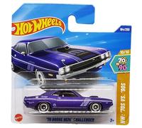 Hot Wheels - ´70 Dodge Hemi Challenger - HW: ´70s vs. ´90s 10/10 - HYY96 - Short Card - Mopar - Purple metallic - Mattel 2025-1:64