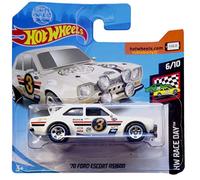 Hot Wheels '70 Ford Escort RS1600 HW Race Day 6/10 2019 (102/250) Short Card