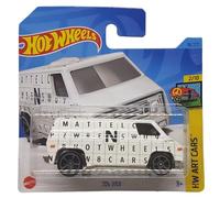 Hot Wheels - 70s Van - HW Art Cars 2/10 - HKH46 - Short Card - Furgonetas pequeñas - Blanco - Mattel 2023