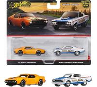 Hot Wheels 71 AMC Javelin & Rebel Machine 2-Pack HBL96