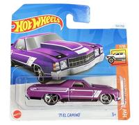 Hot Wheels - ´71 EL Camino - HW Hot Trucks 7/10 - HTC34 - Tarjeta corta - GM - Púrpura - Mattel 2024-1:64