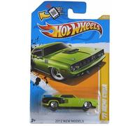 Hot Wheels '71 Hemi Cuda, 2012 Nuevos Modelos 48/50 [Verde] 48/247