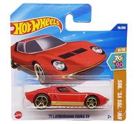 Hot Wheels - ´71 Lamborghini Miura SV - HW: ´70s vs. `90s 6/10 - HYX22 - Short Card - Rojo - Mattel 2025-1:64