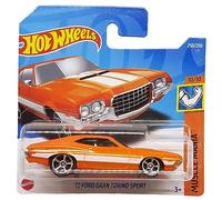 Hot Wheels - ´72 Ford Gran Torino Sport - Muscle Mania 10/10 - HCW29 - Short Card - Orange - Mattel 2022