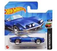 Hot Wheels - ´72 Stingray Convertible - HW Roadsters 8/10 - HKG60 - Short Card - Cabriolet - Azul oscuro metálico - Mattel 2023