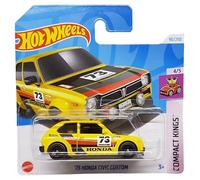 Hot Wheels - ´73 Honda Civic Custom - Compact Kings 4/5 - HTC19 - Short Card - Motul - Bridgestone - Mattel 2024-1:64