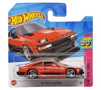 Hot Wheels - ´82 Toyota Supra - HW: The ´80s 10/10 - HKG87 - Short Card - Rojo - Mattel 2023