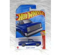 Hot Wheels 83 Chevy Silverado Series HW ENTONCES Y AHORA Azul ENVÍO GRATUITO