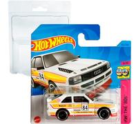 Hot Wheels ´84 Audi Sport Quattro HW: The ´80s 9/10 (152/250) HKJ66 Short Card Mattel 2023 + Blister & Card Protector Pack Friki Monkey
