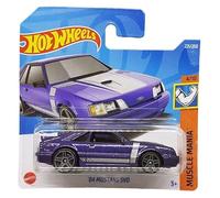 Hot Wheels - ´84 Mustang SVO - Muscle Mania 4/10 - HCW28 - Short Card - Purple - Ford - Mattel 2022