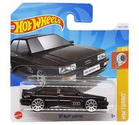 Hot Wheels '87 Audi Quattro HW Turbo 2/5 (102/250) HTD24 Negro 2024 + Protector Short Card Frikimonkey