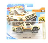 Hot Wheels 87 Dodge D100 Arena Baja Blazers 64 Corta Tarjeta 1 64 Escala Sellado