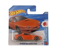 Hot Wheels - '89 Mazda Savanna RX-7 FC3S - JJJ72 - HW J-Imports 5/10 - Short Card - Orange - Licencia oficial - Mattel 2026 (112/250) - 1:64