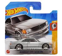 Hot Wheels - ´89 Mercedes-Benz 560 SEC AMG - HW Turbo 4/5 - HKK85 - Short Card - Plata metálica - Mattel 2023