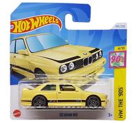 Hot Wheels - ´92 BMW M3 - HW: The ´90s 4/10 - HTB06 - Short Card - Amarillo - Mattel 2024-1:64
