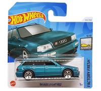 Hot Wheels - ´94 Audi Avant RS2 - Factory Fresh 9/10 - HTD49 - Tarjeta corta - Metalflake Verde azulado - Mattel 2024-1:64