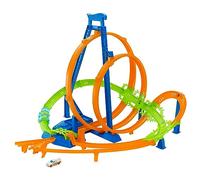 Hot Wheels Action Choque épico Pista para Coches de Juguete con Lanzador, Juguete +6 años (Mattel HNL97)