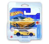 Hot Wheels Acura NSX '90 (amarillo) 6/10 HW J-Imports 2022 - 144/250 (tarjeta corta) *** Viene en una funda protectora para coleccionistas KLAS CAR KEEPER *** HCX58