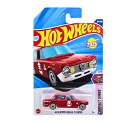 Hot Wheels Alfa Romeo Giulia Ti Super HYW40 Compact Kings 7/10 Short Card rojo número 35 Momo Alfa Licencia Mattel 2025 1:64
