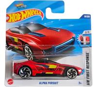 Hot Wheels - Alpha Persuit - HW First Response 2/5 - HYX49 - Short Card - Netflix Let´s Race - rojo - Mattel 2025-1:64
