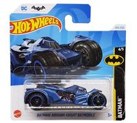 Hot Wheels - Arkham Knight Batmobile - Batman 4/5 - HTD85 - Short Card - DC - Dark Blue Metallic - Mattel 2024-1:64