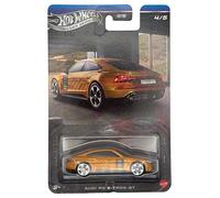 Hot Wheels - Audi RS E-TRON GT - JKY18 - Silver Series 4/5 - GRT01 - Premium Card - Orange-Gold - Modelo oficial - Mattel 2026-1:64 - Audi Collection - Audi Performance EV