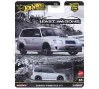 Hot Wheels Auto de juguete coleccionable de alta calidad, escala 1:64, Subaru Forester STI, Ronin Run 2, vehículo con neumáticos reales