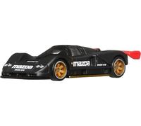 Hot Wheels Auto de Juguete Coleccionable, Escala 1:64, Mazda 787B, vehículo de caída de Martillo con neumáticos Reales