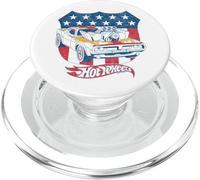 Hot Wheels - Bandera patriótica Americana PopSockets PopGrip para MagSafe