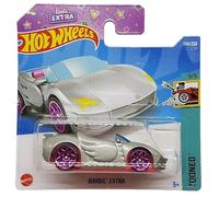 Hot Wheels - Barbie Extra - Tooned 5/5 - HCT35 - Short Card - Silver pink - Mattel 2022