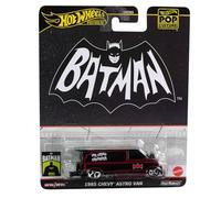 Hot Wheels Batman 1985 Chevrolet Astro Van Batmobile Die Cast Modelo de coche - Escala 1:64 - Longitud 7 cm Pop Culture HVJ48