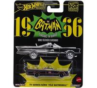 Hot Wheels Batman Modelo Coche Classic TV Serie Batmóvil - Die Cast escala 1:64 - Longitud 8 cm - JBL83 - Serie Pop Culture