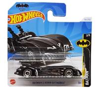 Hot Wheels - Batman & Robin Batmobile - Batman 2/5 - HRY54 - Short Card - DC - Mattel 2024
